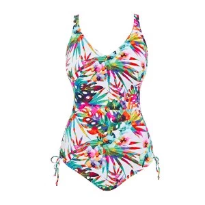 Image of Fantasie Margarita island adjustable leg swimsuit Multi Coloured