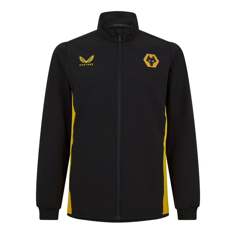 Image of Castore Castore WlvsAnthmJkt Caviar/Old Gold male S