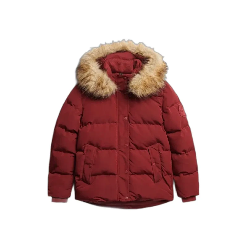 Image of Superdry Womens down jacket Superdry Rouge Female M