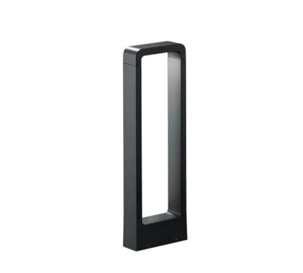 Image of Reno Modern Outdoor Pedestal Light Anthracite 3000K IP54