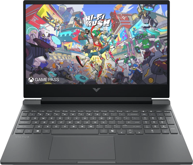 Image of HP Victus 15.6" Gaming Laptop - NVIDIA GeForce RTX 3050, AMD Ryzen 7, 512GB SSD - Black