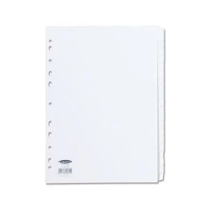 Image of Concord Subject Divider A4 20-Part White 79601