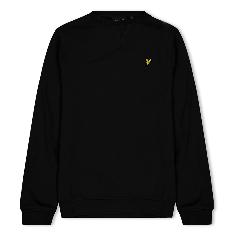 Image of Lyle and Scott Kids Crew Sweatshirt Dark Navy Z271 male 8-9Y
