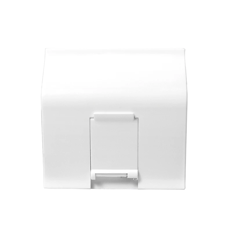 Image of LogiLink French faceplate 45 type. 45*45 mm. 1 Port. white