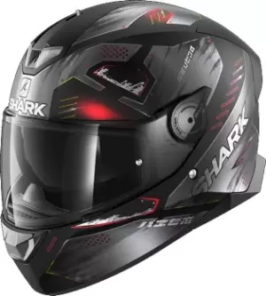 Image of Shark Skwal 2.2 Venger Helmet, black-red, Size S, black-red, Size S