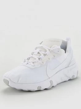 Image of Nike Renew Element 55 Junior Trainers - White, Size 3