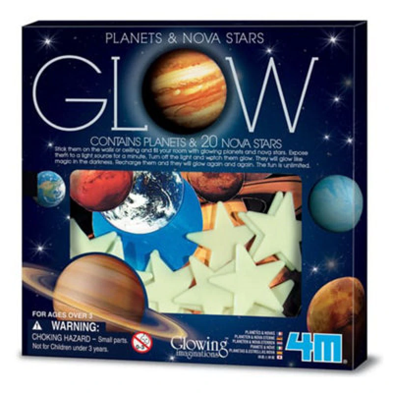 Image of Great Gizmos Glow Planets & Supernova - 20Pc - Brand New And Sealed