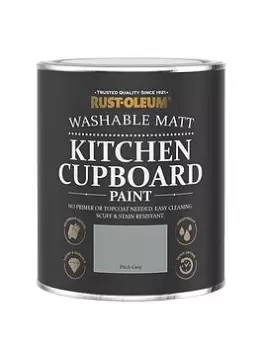 Image of Rust-Oleum Kitchen Cupboard Paint - Pitch Grey