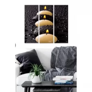 Image of MDF2357641 Multicolor Decorative MDF Painting (3 Pieces)