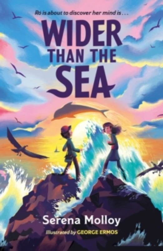 Image of Serena Molloy Wider Than The Sea Paperback Book Multi