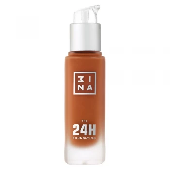 Image of 3INA Makeup The 24H Foundation 30ml (Various Shades) - 667 Ultra Dark Beige