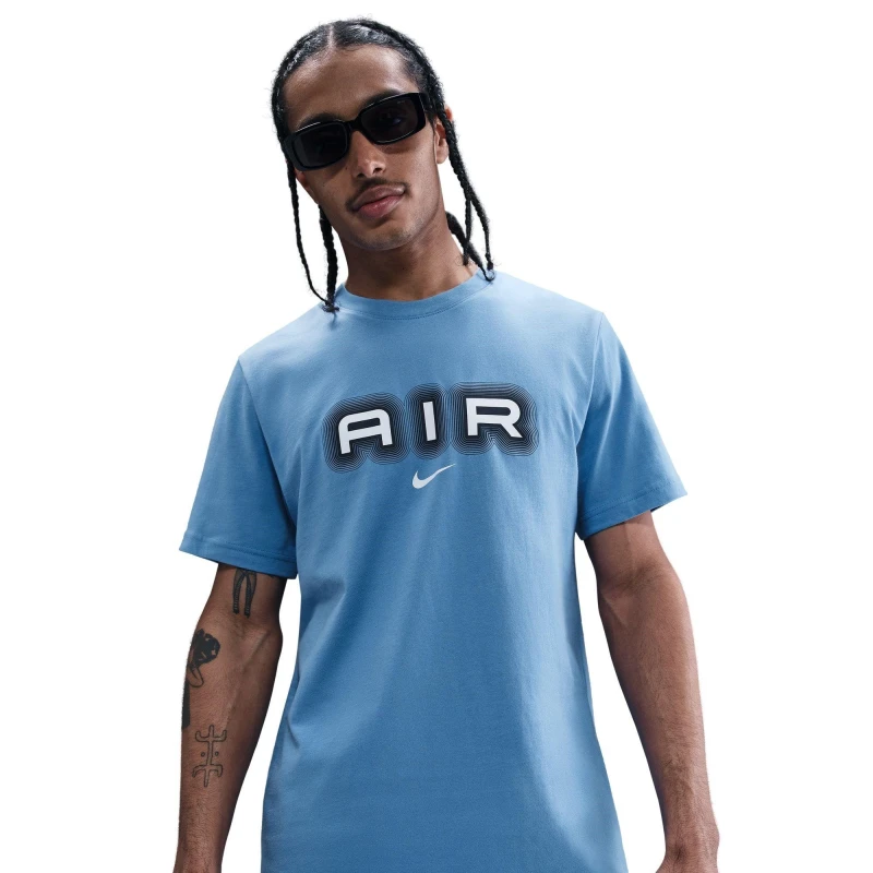 Image of Nike M NSW SW AIR GRAPHIC TEE Blue male M