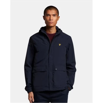Image of Lyle and Scott Hooded Pocket Jacket - Z271 Dark Navy