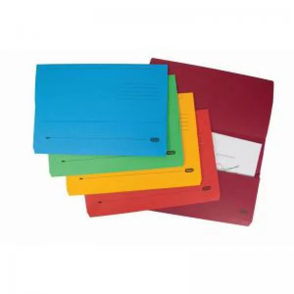 Image of Elba Strongline Document Wallet Bright Manilla Foolscap Assorted 25