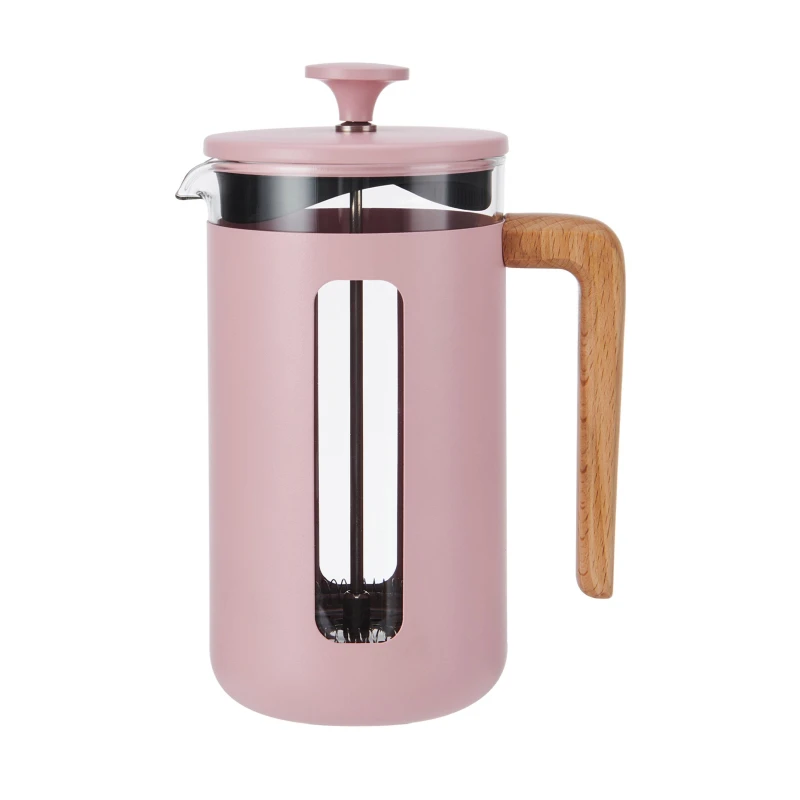 Image of La Cafetiere Pisa 8 cup Cafetiere, Pink Pink
