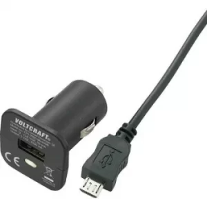 Image of VOLTCRAFT CPS-1000 MicroUSB CPS-1000 MicroUSB USB charger Car Max. output current 1000 mA 1 x Micro USB, USB
