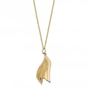 Image of 9ct Wings Yellow Gold Pendant GP2250