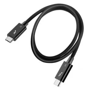 Image of Lenovo 4X90U90617 0.7 m Black 40 Gbit/s Thunderbolt Cable