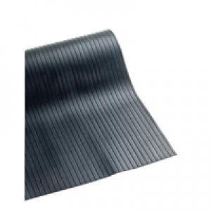 Image of Slingsby VFM Broad Ribbed 3mm Matting 1200mmx10m Black 378752