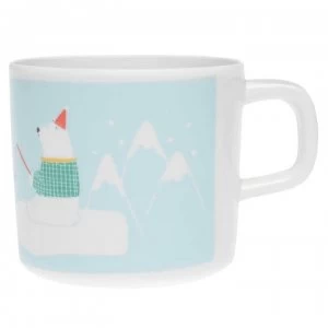 Image of Linea Linea Christmas Infants Melamine Mug - Blue