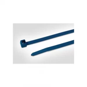 Image of Cable Ties, Metal Detectable, for Food Industry, 380X4.8MM (Pk-100)