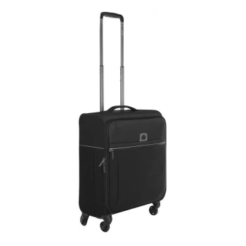 Image of Delsey Brochant Grey 67cm Medium Spinner Black Suitcase