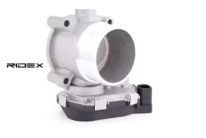 Image of RIDEX Throttle Ø: 57mm 158T0018 Throttle Body,Throttle body VW,AUDI,SKODA,Golf V Schragheck (1K1),Passat Variant (3C5),GOLF VI (5K1)