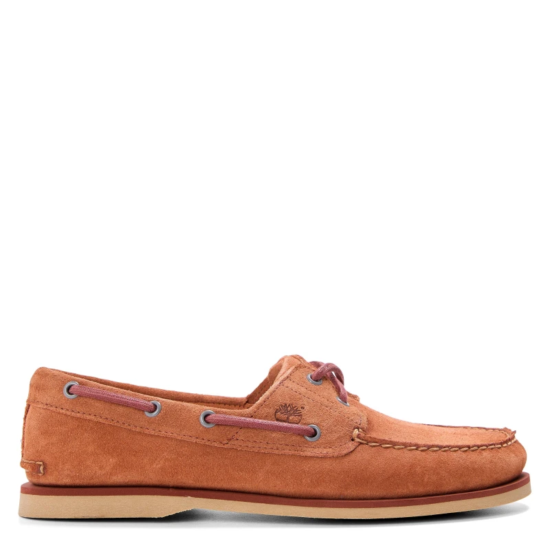 Image of Timberland Mens Boat Shoes Rust Suede male 6 (39.5)