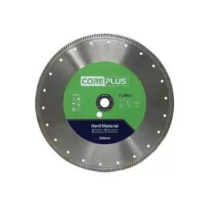 Image of CorePlus HM300 Hard Material Turbo Diamond Blade 300mm