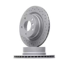 Image of ZIMMERMANN Brake disc BMW 150.3462.52 34216778051,34216855005 Brake rotor,Brake discs,Brake rotors