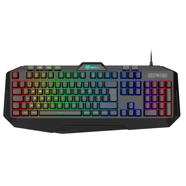 Image of AWD-IT Nebula V2 RGB Gaming Keyboard and Mouse Mat Bundle - AWDNEBULAKB