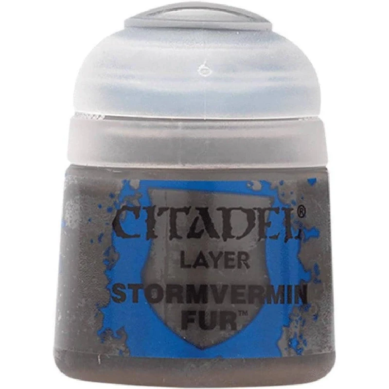 Image of Citadel Games Workshop Colour Layer: Stormvermin Fur (12ml) Paint Multi