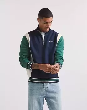 Image of Ben Sherman Half Zip Sweatshirt