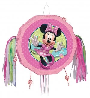 Image of Disney Minnie Mouse Pull String Pinata