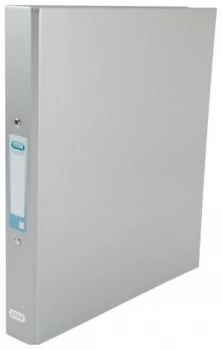 Image of Elba Classy A4 Plus 25mm Metallic Silver Ring Binder (1 Pack)