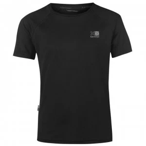 Image of Karrimor Short Sleeved Running T Shirt Juniors - Black