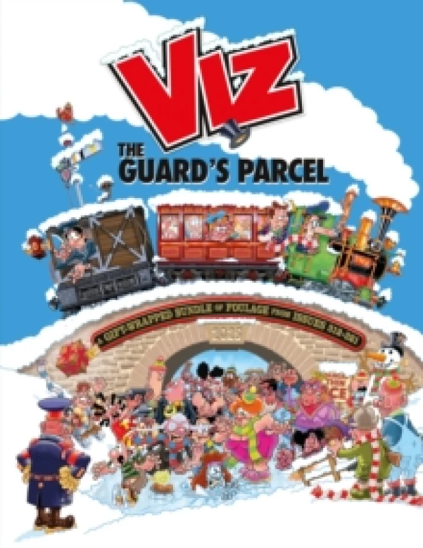 Image of Viz Annual 2025: The Guard's Parcel : A Gift-wrapped Bundle of Foulage from issues 312-321 Hardback