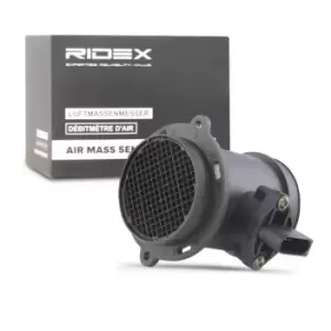 Image of RIDEX Mass air flow sensor 3926A0004 Air mass sensor,MAF sensor MERCEDES-BENZ,C-Klasse Limousine (W203),C-Klasse T-modell (S203),M-Klasse (W163)