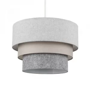 Image of Aztec Felt Herringbone Pyramid Pendant Shade