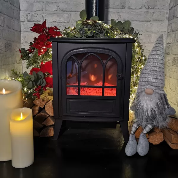 Image of 68cm Sitting Grey Dangly Legs Gonk Christmas Decoration with Grey Hat