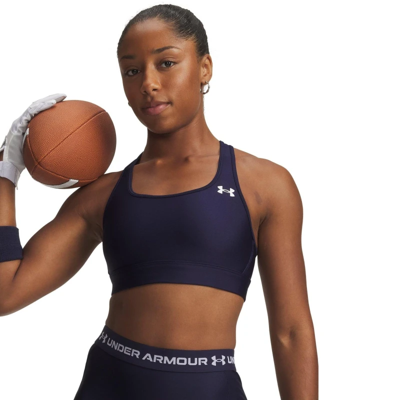 Image of Under Armour UA HeatGear Mid Navy/White female 8 (XS)