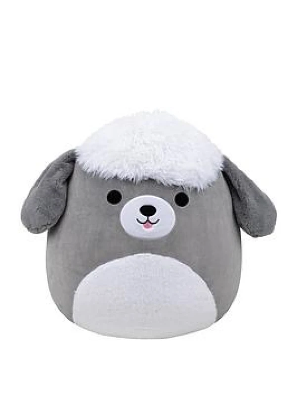 Image of Squishmallows Original 20-Inch Arnold the Grey and White Sheepdog Collectable Cute Plush Toy Cuddly Toys for Children Soft Toys Cute Teddies Suit