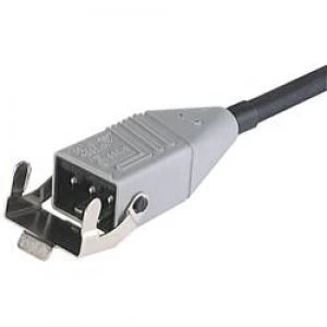 Image of Mains cable Mains plug Cable open endedTotal number of pins 3 PEBlackHirschmannSTAS 3K1 m