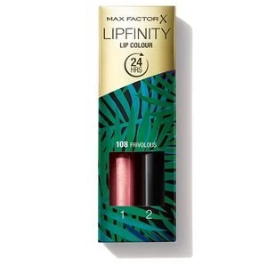 Image of Rochelle Max Factor Lipfinity Frivolous 108 Pink