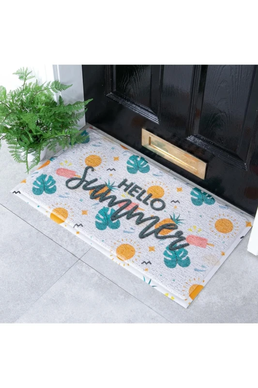 Image of Native Natural Hello Summer Doormat (70 X 40Cm)