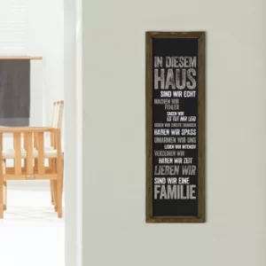 Image of MZM828 Multicolor Decorative Framed MDF Painting