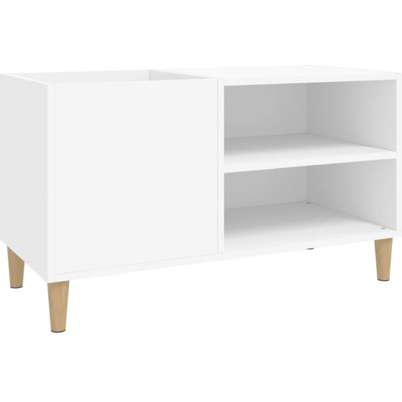 Image of VIDAXL Record Cabinet White 84.5x38x48cm Engineered Wood Vidaxl 8720845878474