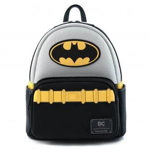 Image of Loungefly Dc Comics Vintage Batman Cosplay Mini Backpack