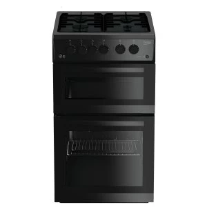 Image of Beko KDG582K Double Oven Gas Cooker