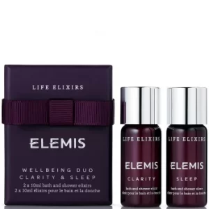 Image of Elemis Life Elixirs Clarity and Sleep Wellbeing Duo 20ml
